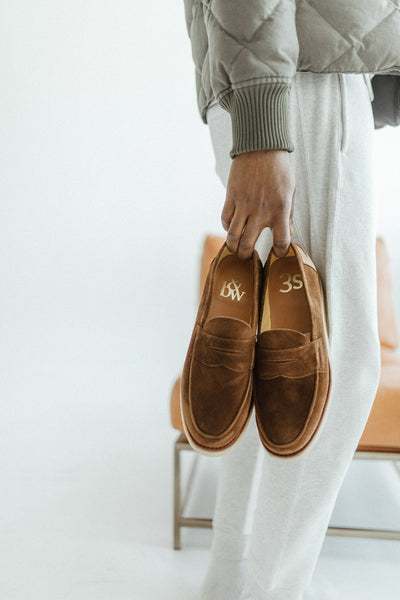 The Crepe Wedge Loafer for 3Sixteen