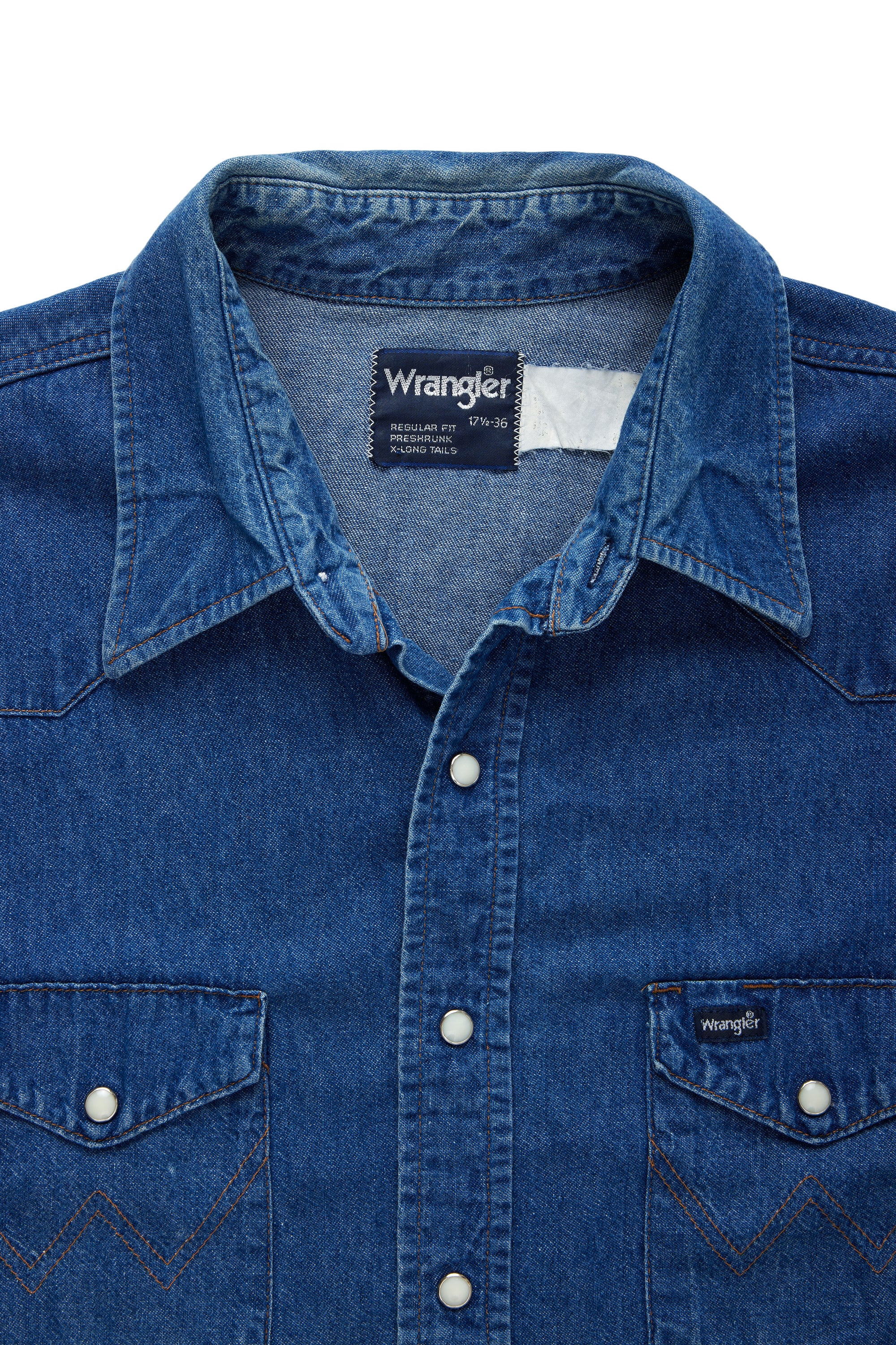 Vintage Wrangler Denim Western Shirt
