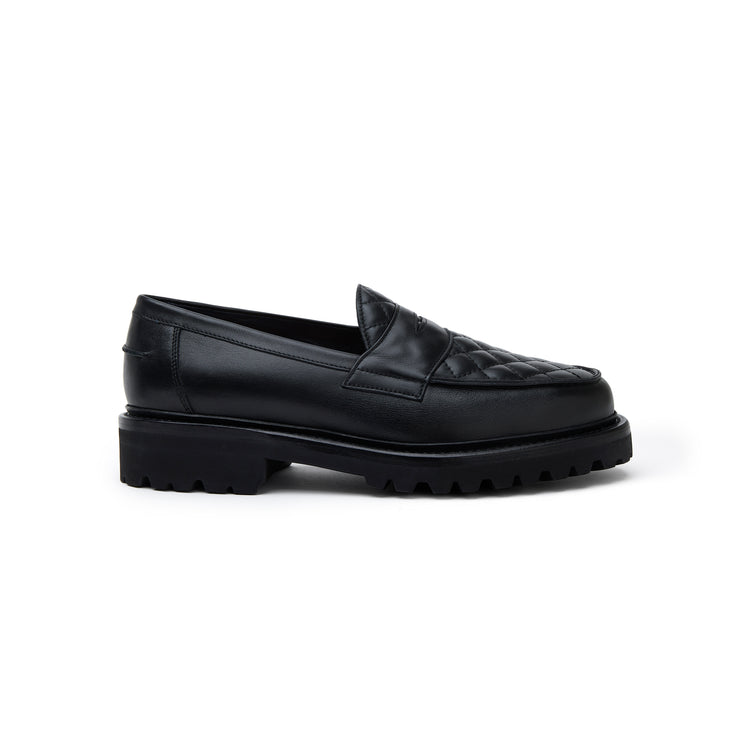 The Ellis Penny Loafer, Caviar Quilt, Vibram 1757 Lug Sole