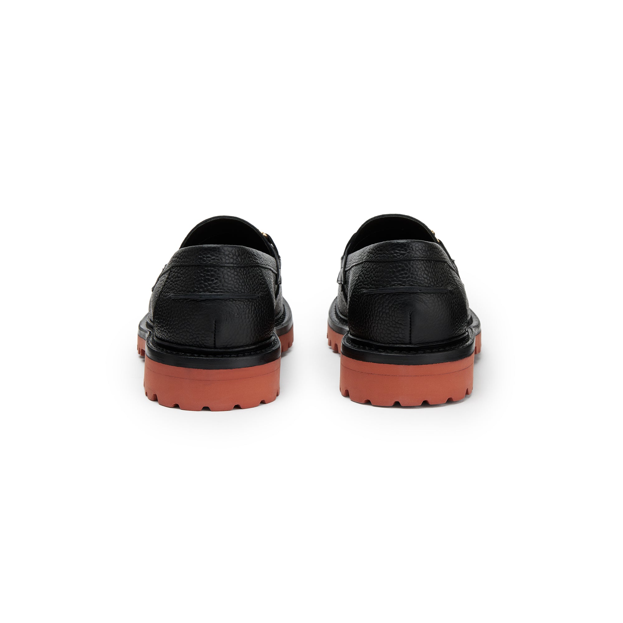 The Mason Horse Bit Loafer, Onyx/Clay, Vibram 1757 Lug Sole